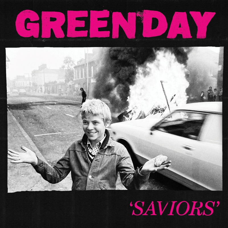 Green Day — Saviors — обложка