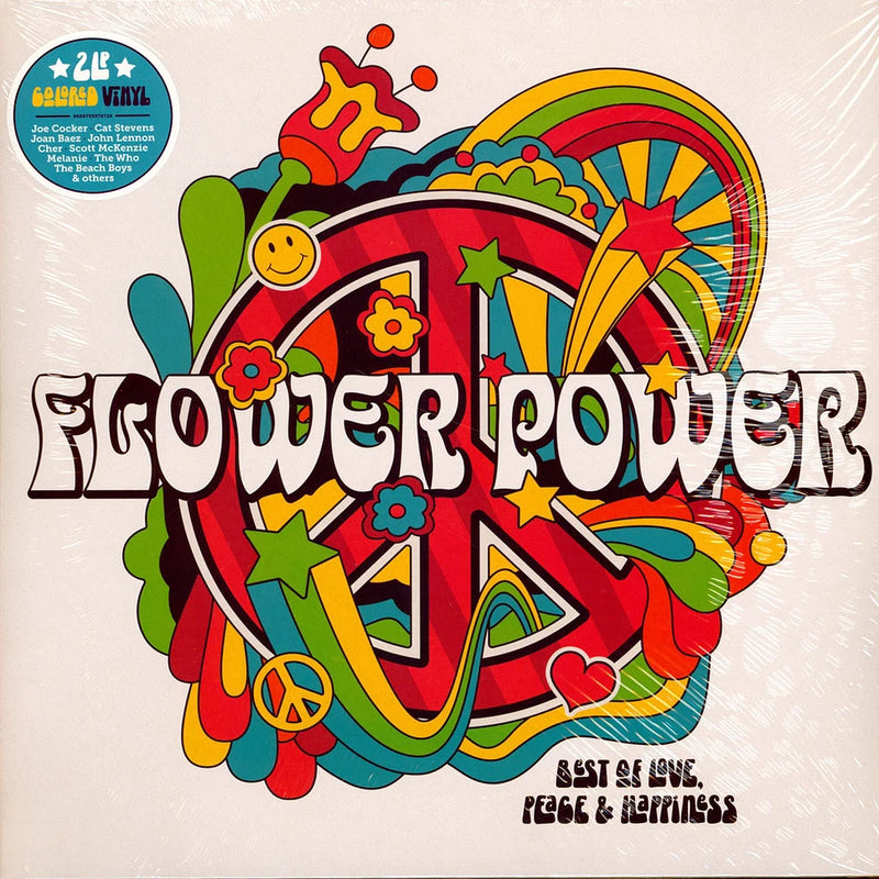Various — Flower Power: Best Of Love, Peace & Happiness — обложка