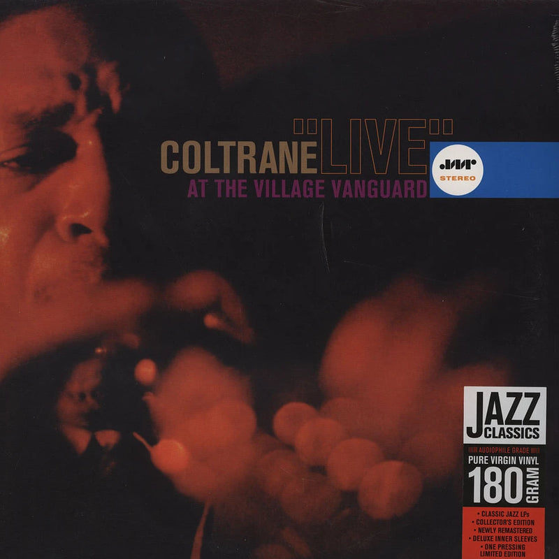 John Coltrane — "Live"" At The Village Vanguard" — обложка