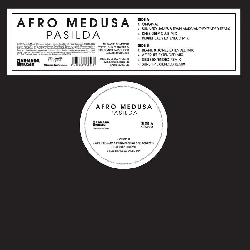 Afro Medusa — Pasilda — обложка
