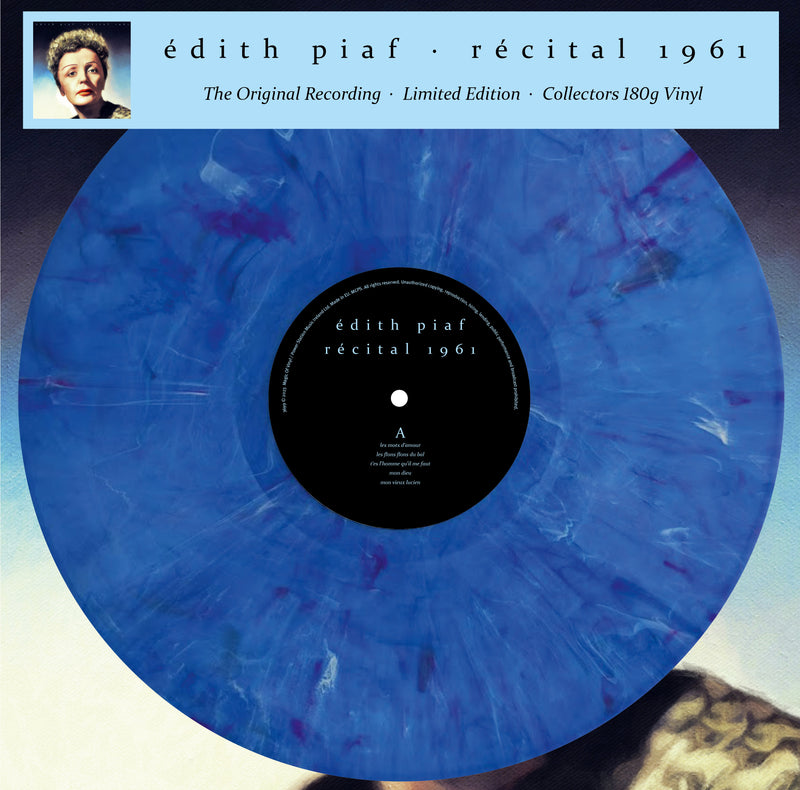 Édith Piaf* — Récital 1961 — обложка