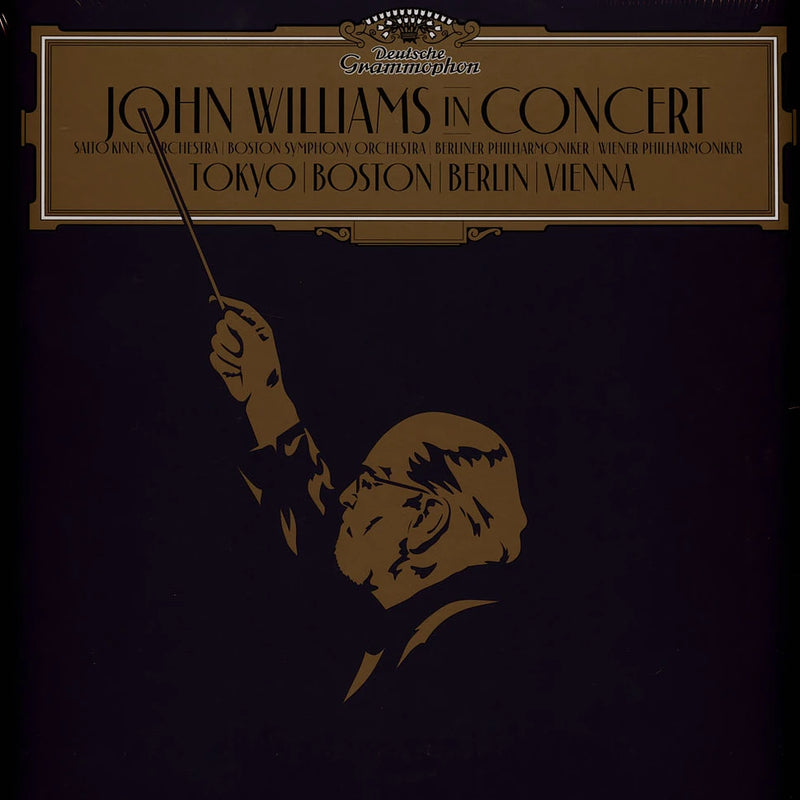 John Williams, Anne-Sophie Mutter, Saito Kinen Orchestra, Boston Symphony Orchestra, Wiener Philharmoniker, Berliner Philharmoniker — John Williams In Concert — обложка
