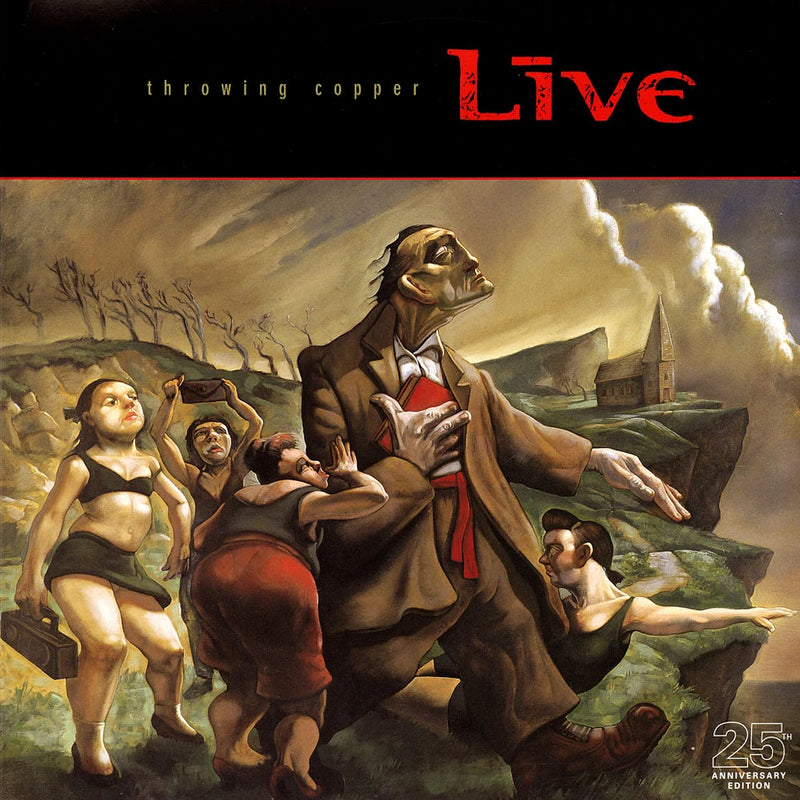 Live — Throwing Copper — обложка