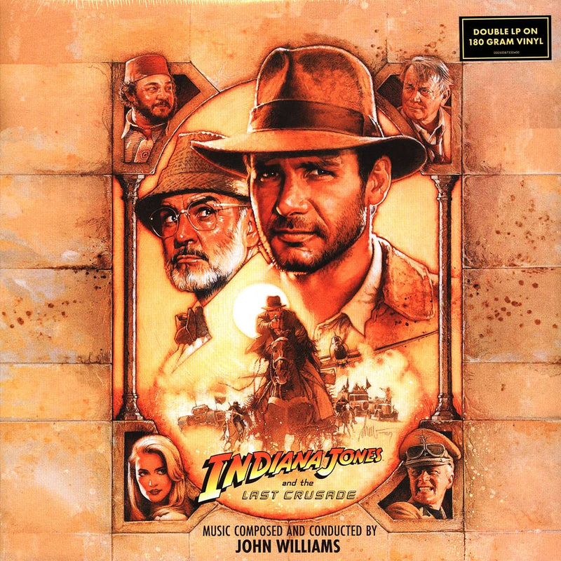 John Williams — Indiana Jones And The Last Crusade (Original Motion Picture Soundtrack) — обложка