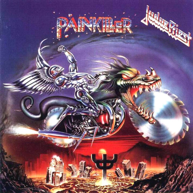 Judas Priest — Painkiller — обложка