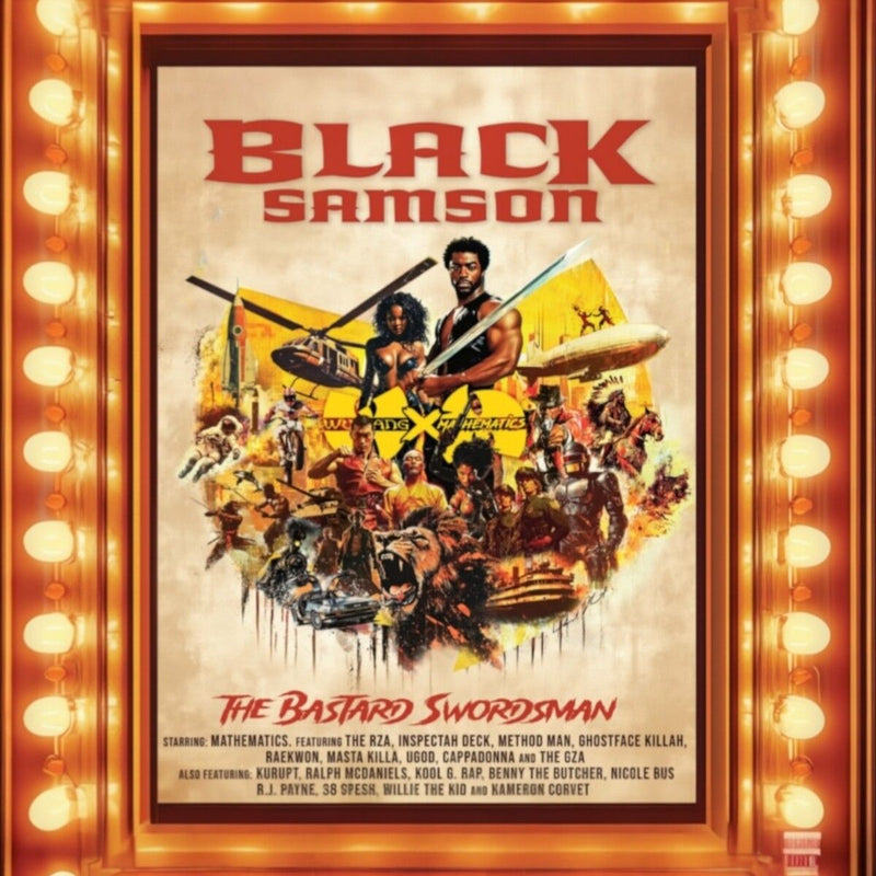 Wu-Tang Clan, Allah Mathematics — Black Samson, The Bastard Swordsman — обложка