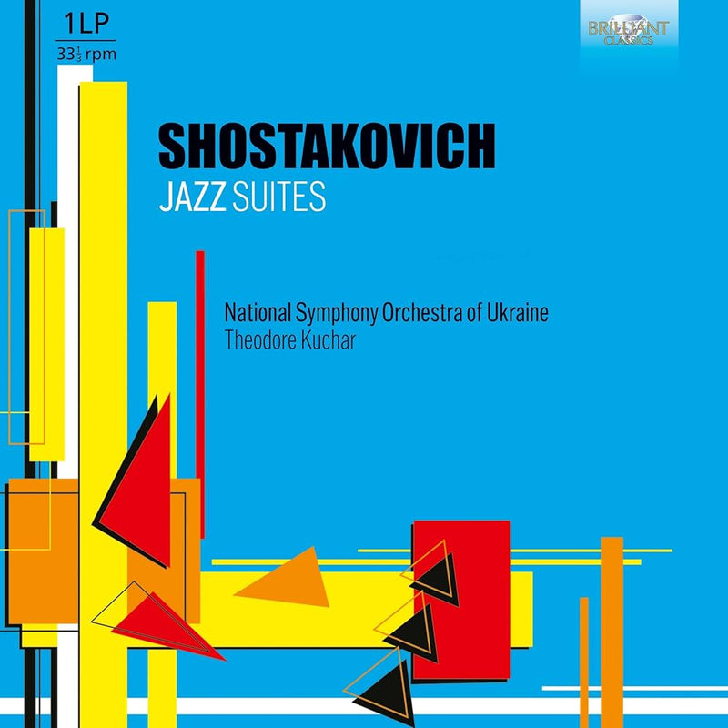Dmitri Shostakovich, National Symphony Orchestra Of Ukraine, Theodore Kuchar — Jazz Suites — обложка