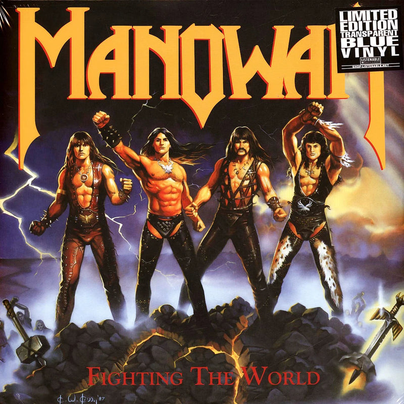 Manowar — Fighting The World — обложка