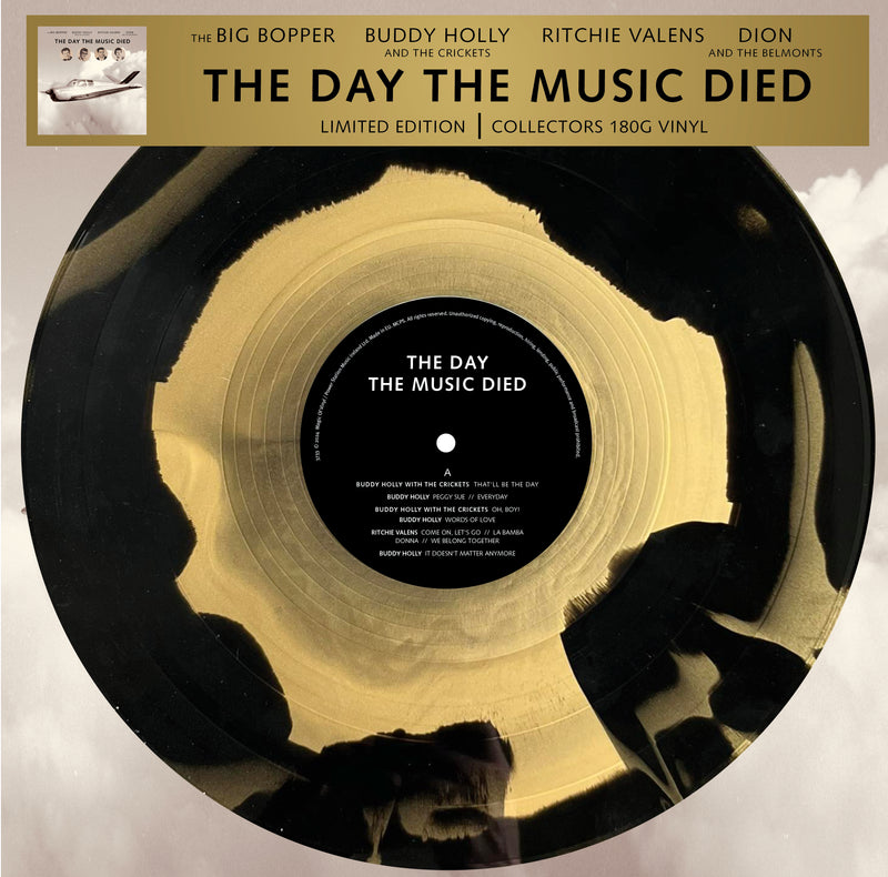 Big Bopper, Buddy Holly, The Crickets (2), Ritchie Valens, Dion & The Belmonts — The Day The Music Died — обложка