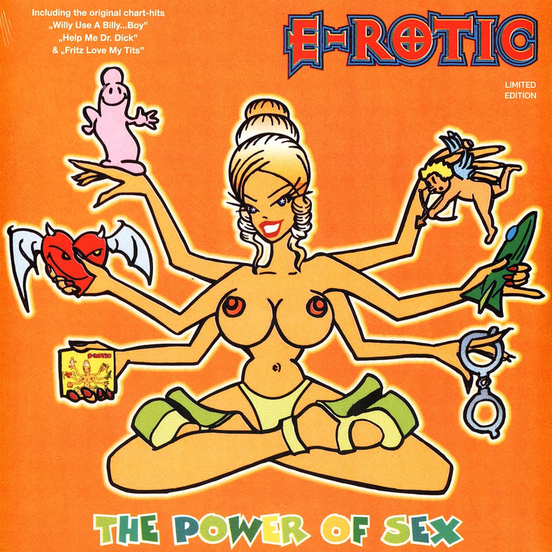 E-Rotic — The Power Of Sex (Black vinyl) — обложка