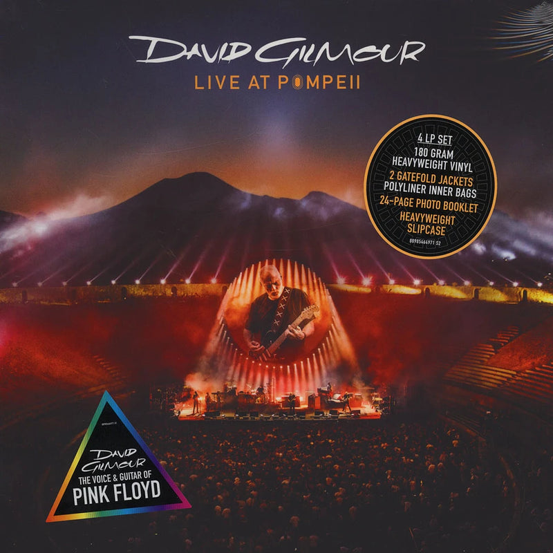 David Gilmour — Live At Pompeii — обложка