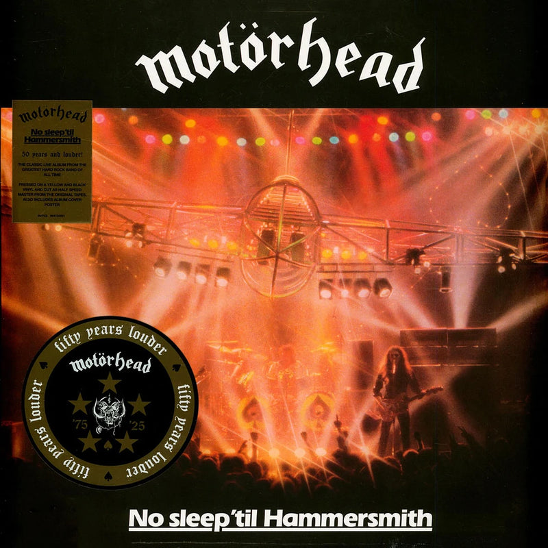 Motörhead — No Sleep 'Til Hammersmith — обложка
