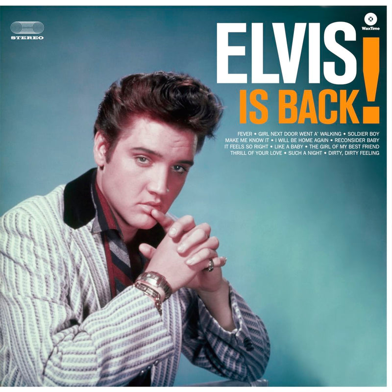 Elvis Presley — Elvis Is Back — обложка