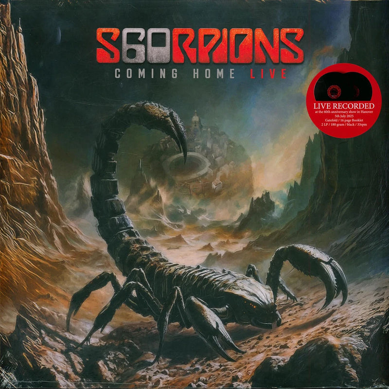 Scorpions — Coming Home Live — обложка