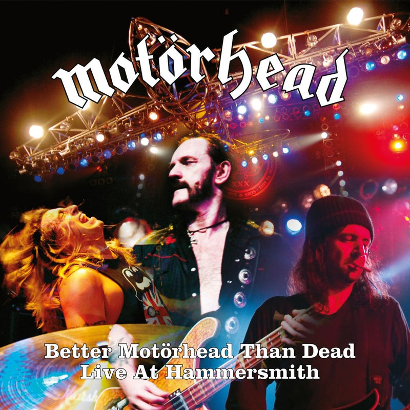 Motörhead — Better Motörhead Than Dead - Live At Hammersmith — обложка