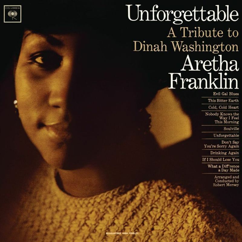 Aretha Franklin — Unforgettable (A Tribute To Dinah Washington) — обложка