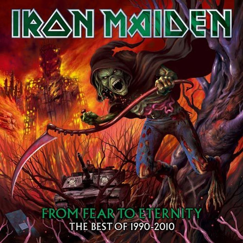 Iron Maiden — From Fear To Eternity - The Best Of 1990-2010 — обложка