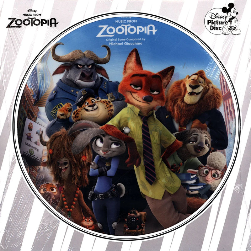 Michael Giacchino — Music From Zootopia (Original Score) — обложка