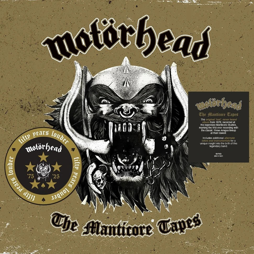 Motörhead — The Manticore Tapes