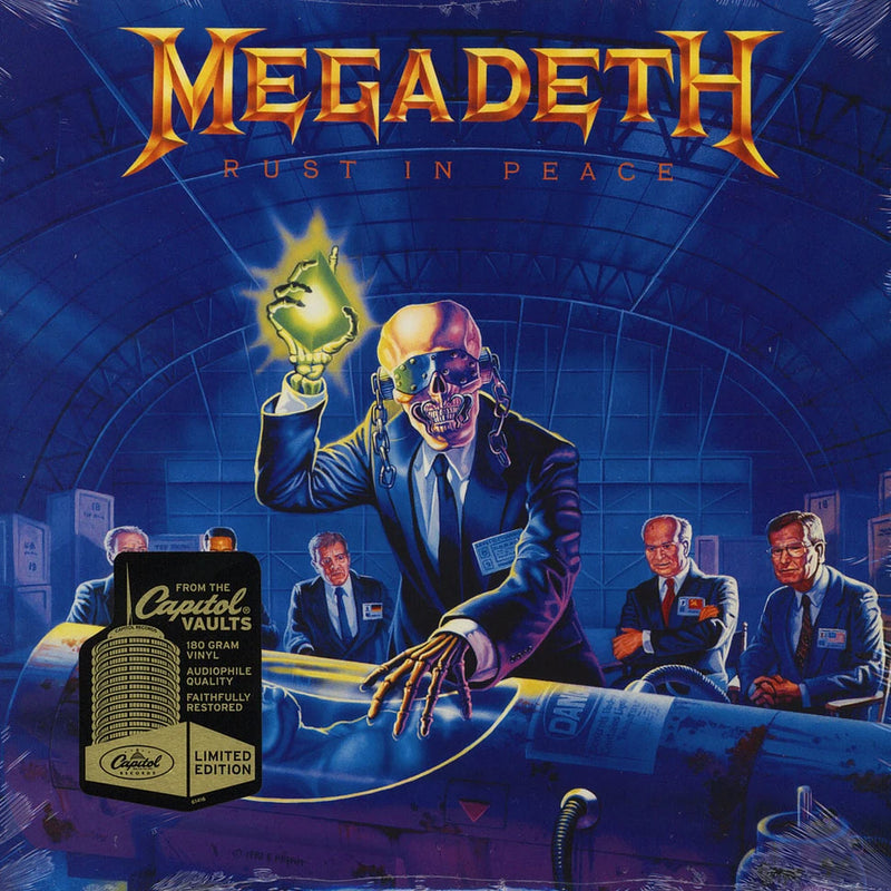 Megadeth — Rust In Peace — обложка