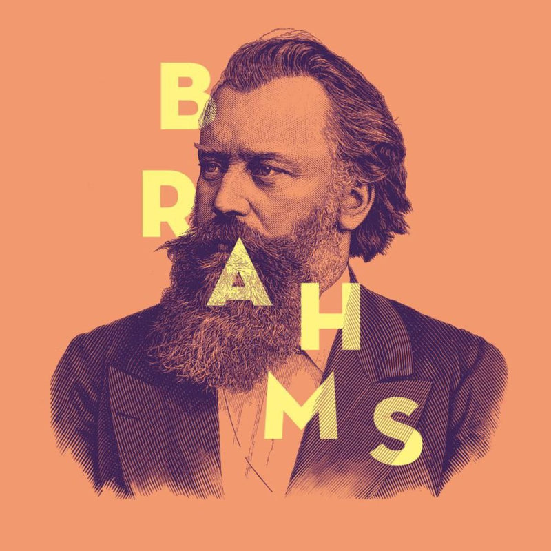 Johannes Brahms — Les Chefs D'Œuvres De = The Masterpieces Of Johannes Brahms — обложка