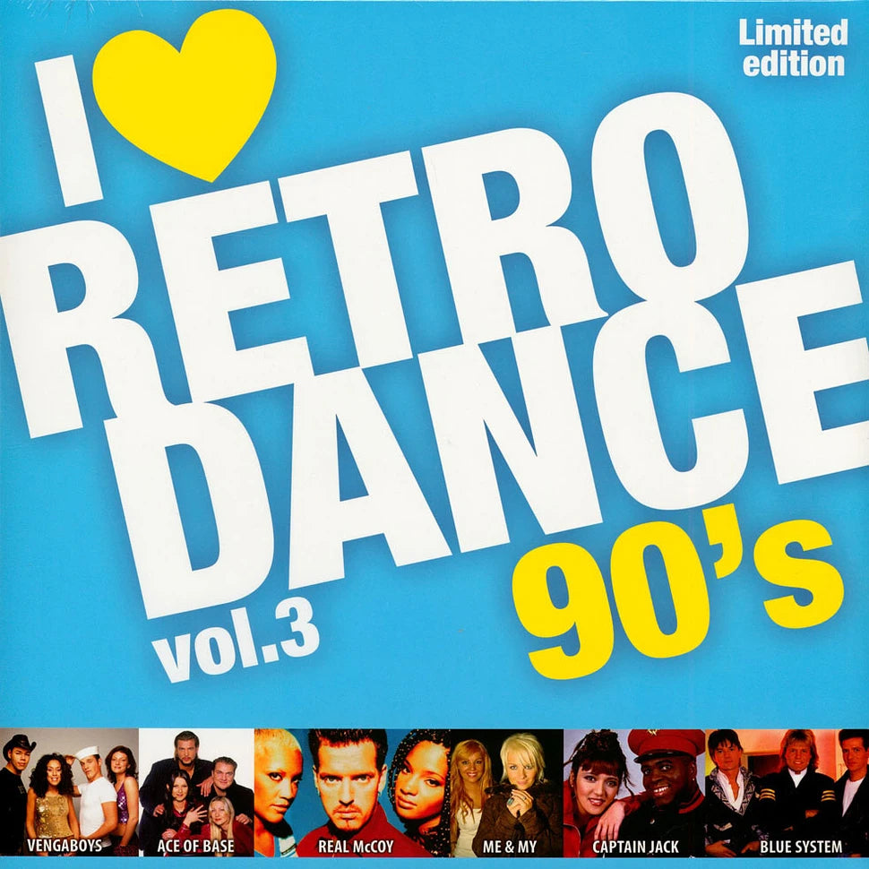 Various — I Love Retro Dance 90's Vol. 3